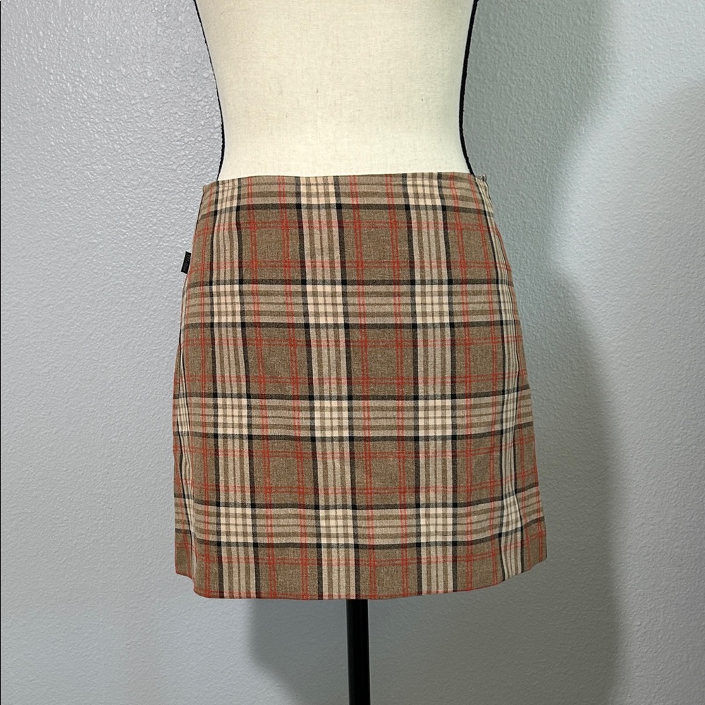 Toi et Moi Classic Plaid Mini Skirt (Juniors)